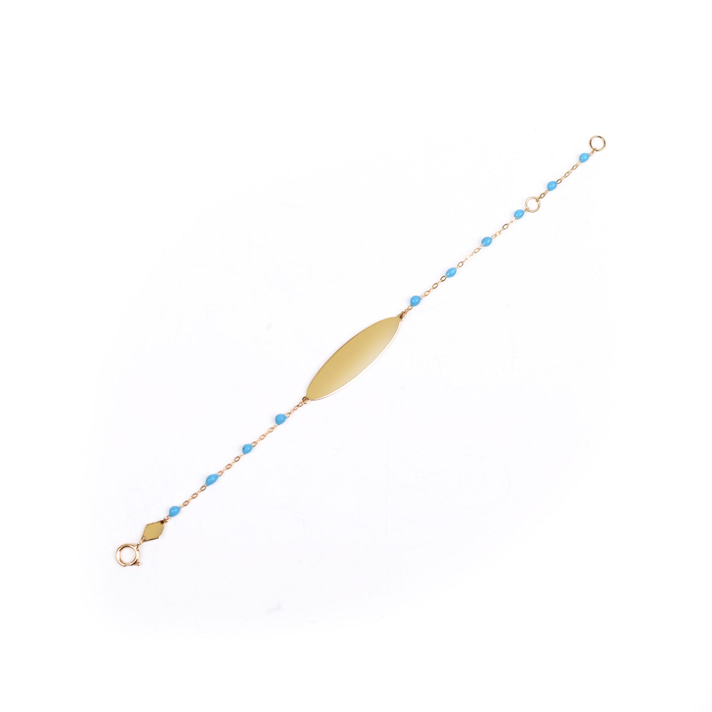 Bambini Bracelet Primavera with Oval Plate