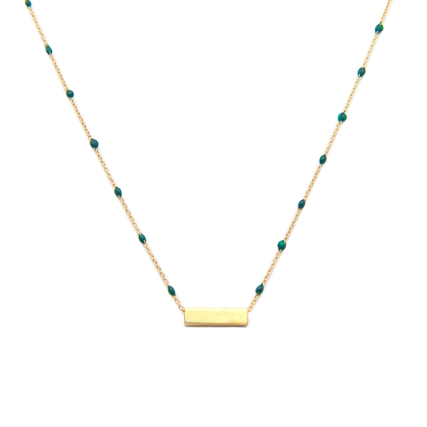 Forest green primavera chain
