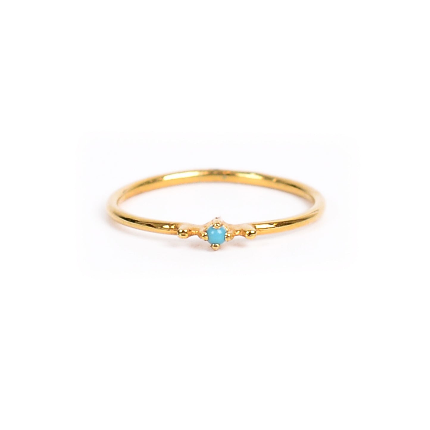 Stacks Dainty Ring Single Turquoise