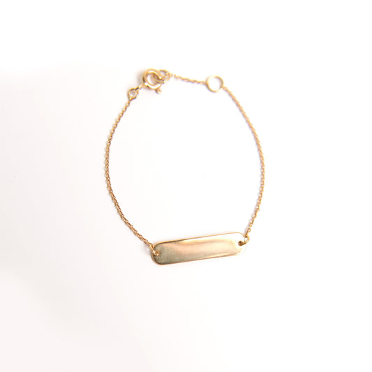 Bambini Bracelet with Rectangle Pendant