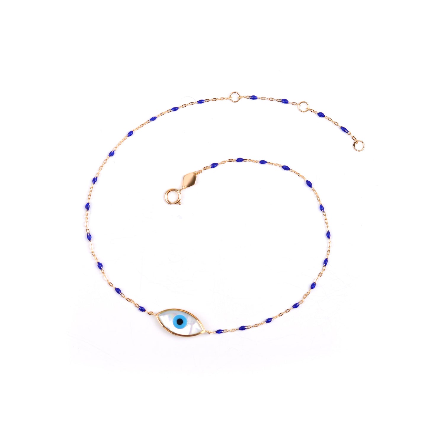 Mati Marquis Anklet Primavera Egyptian Blue