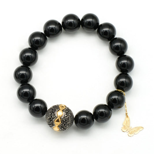 Farasha Sana Bracelet Black (L)