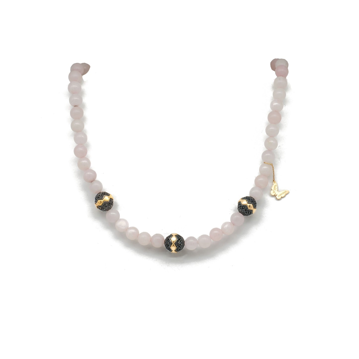 Farasha Sana Necklace Pink