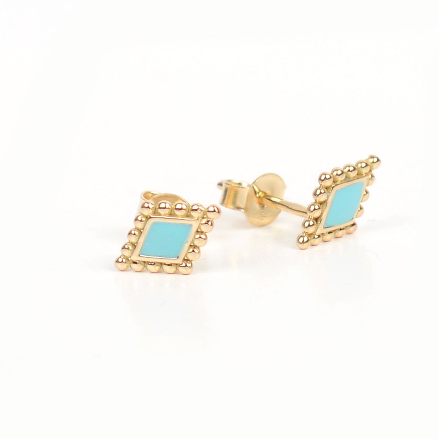 Granada Earrings Turquoise Losanges