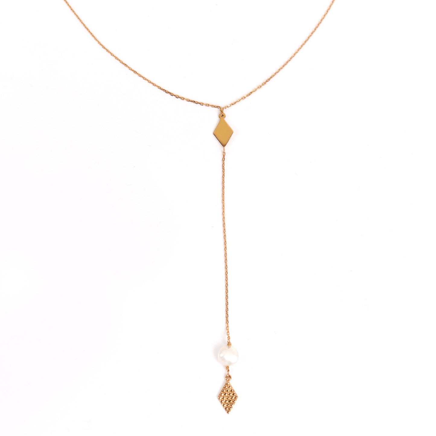 Granada Necklace Hanging Pearl