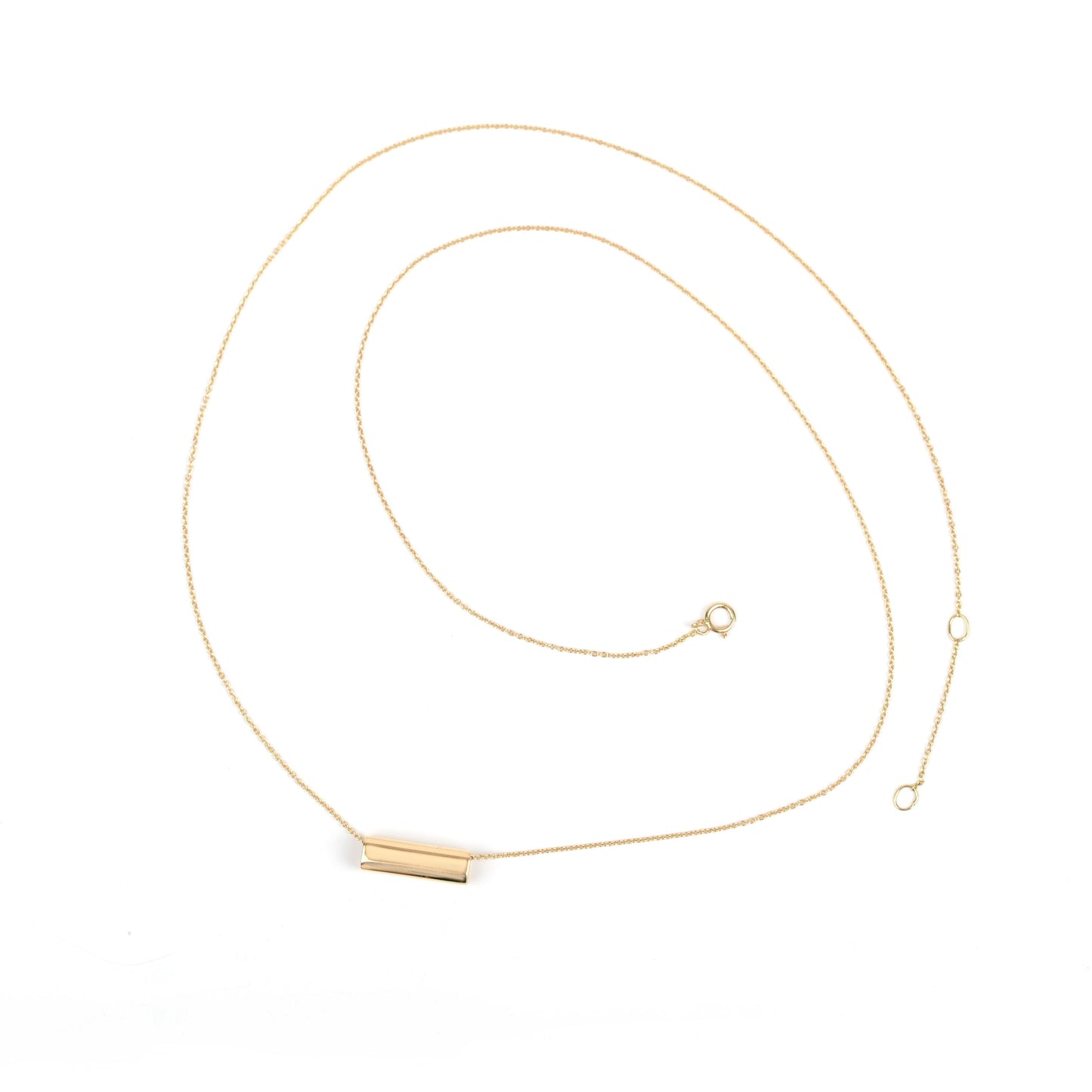 Reminiscence Gold Pendant Necklace