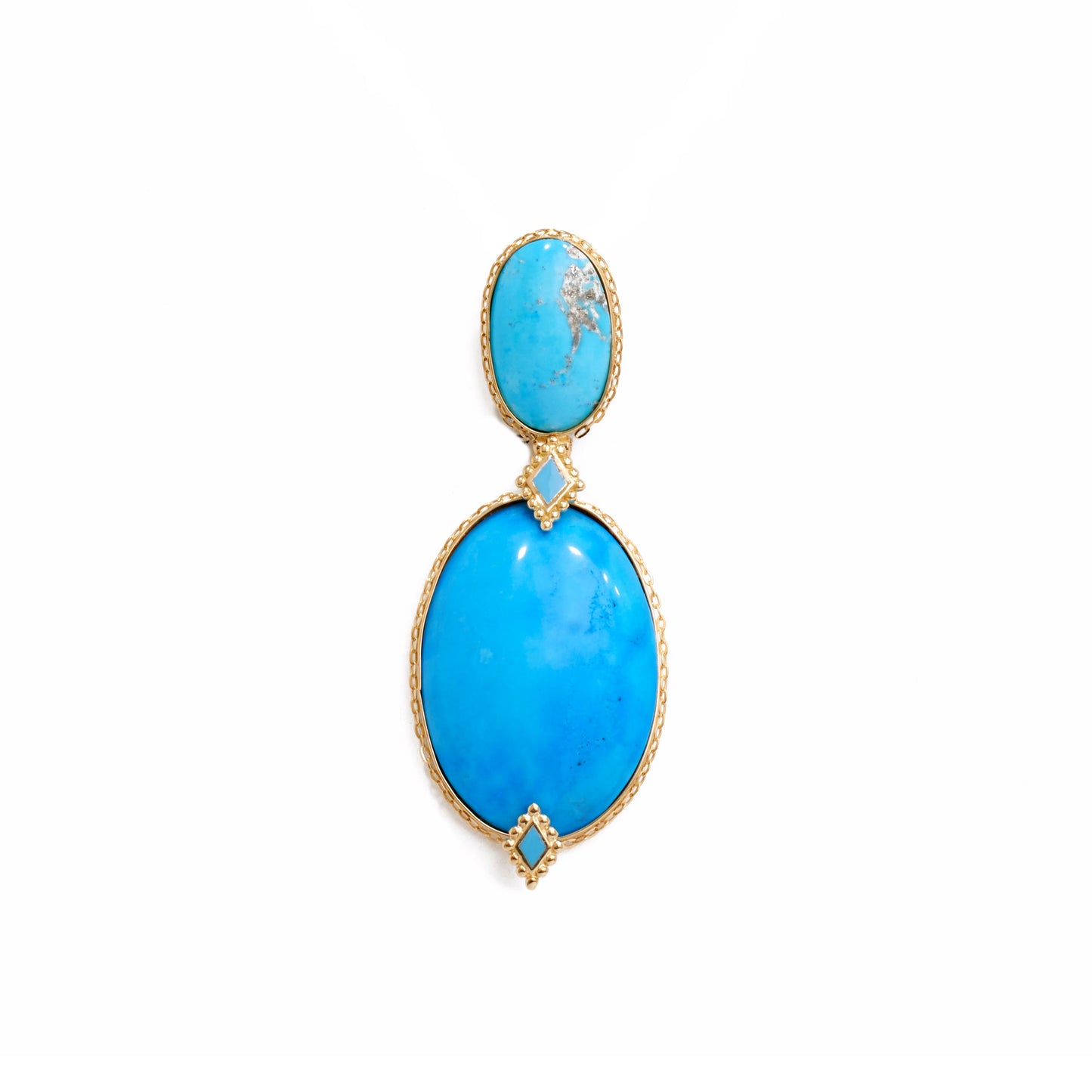 Fayruz Antique Turquoise Pendant