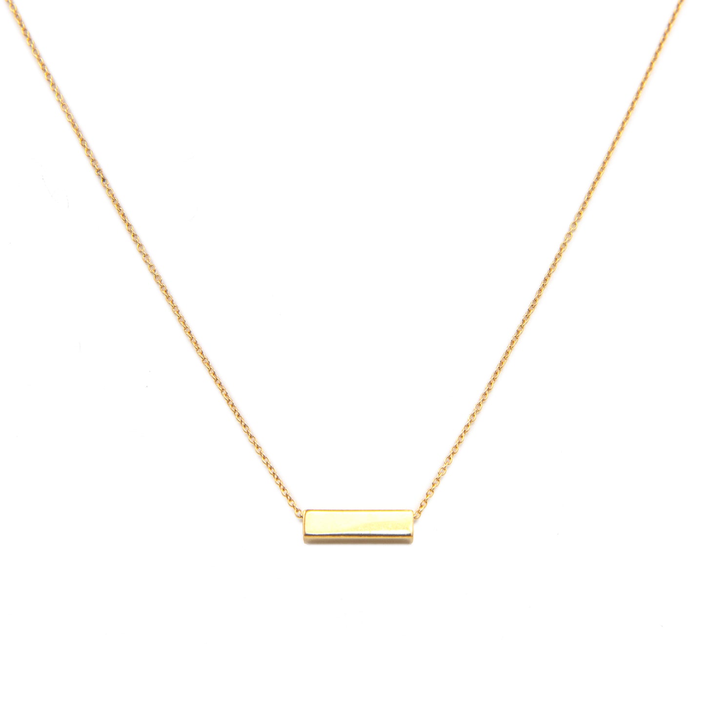 Plain gold chain