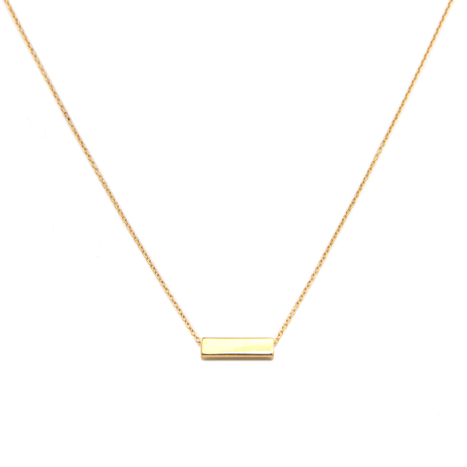 Plain gold chain