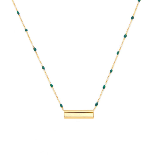 Reminiscence Pipe Pendant with Primavera Chain