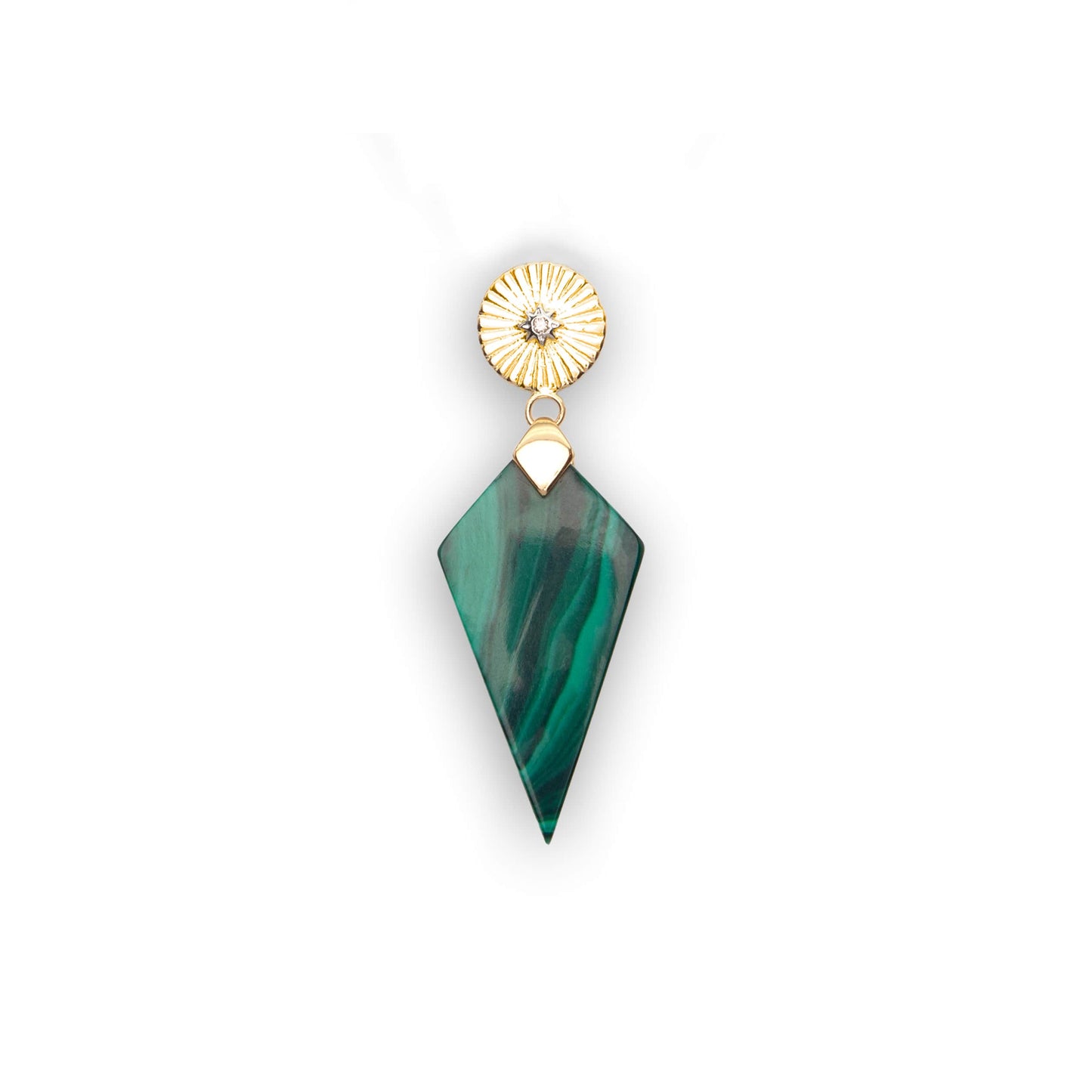 Shams Dagger Malakite Pendant