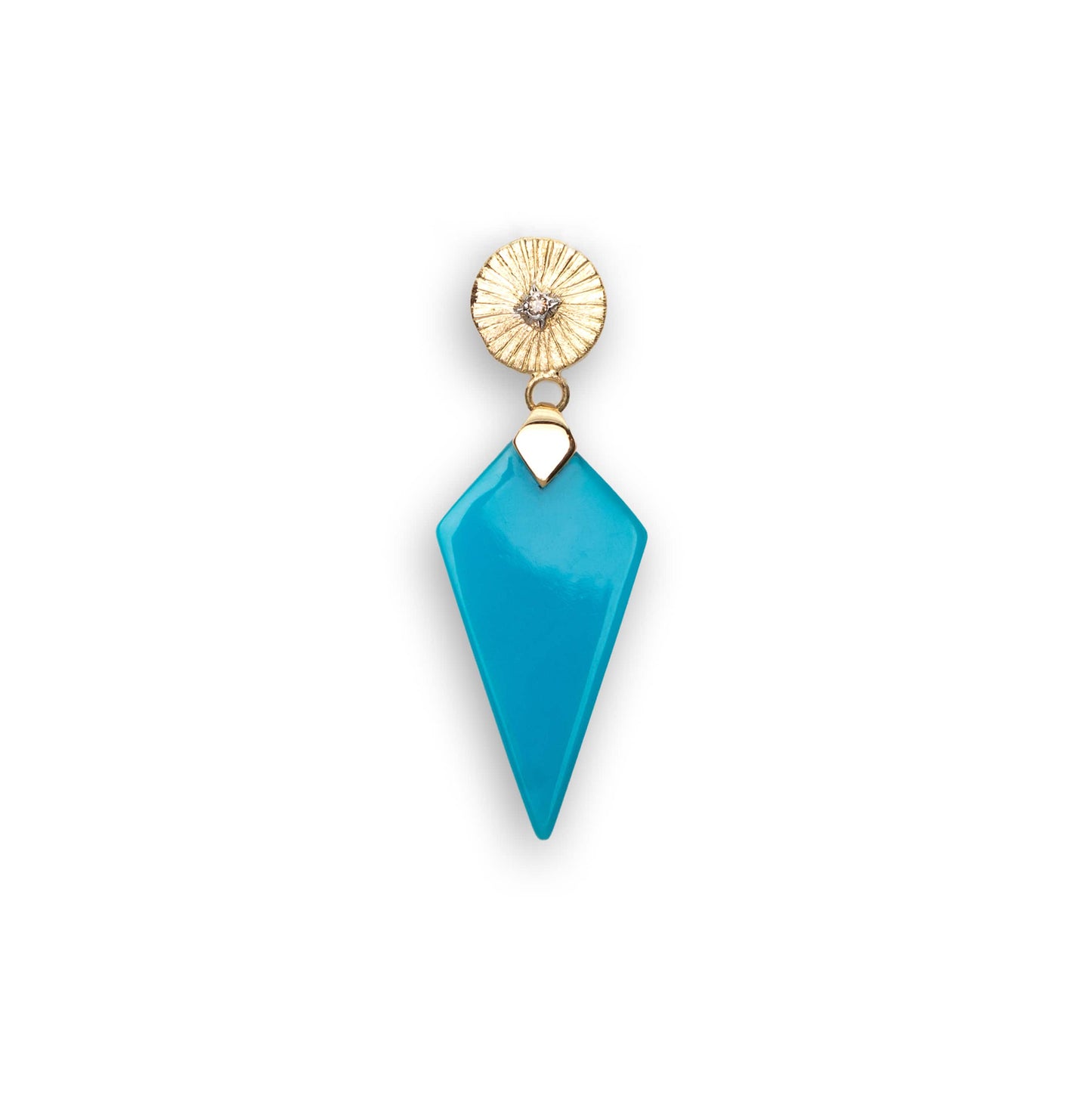 Shams Dagger Turquoise Pendant