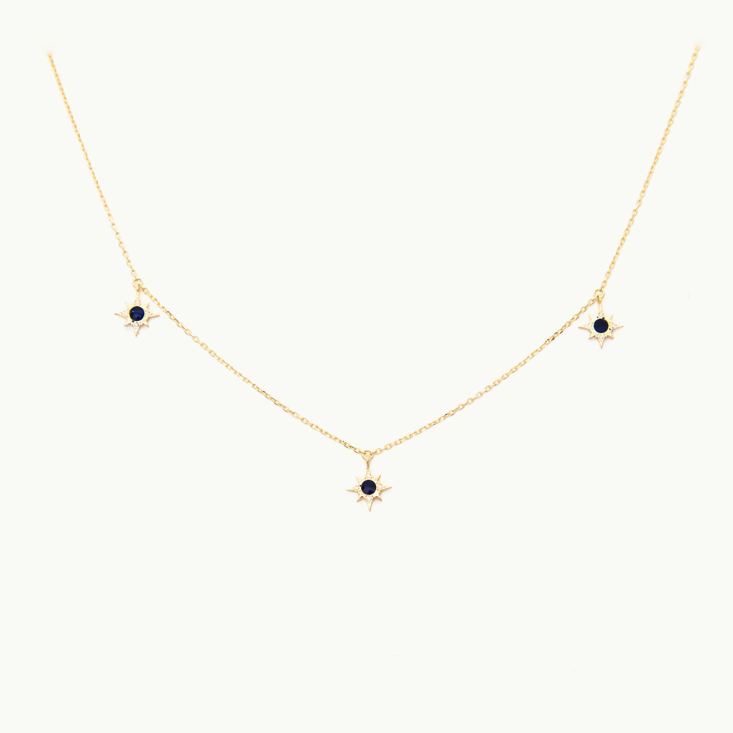 Stardust 3-Star Necklace