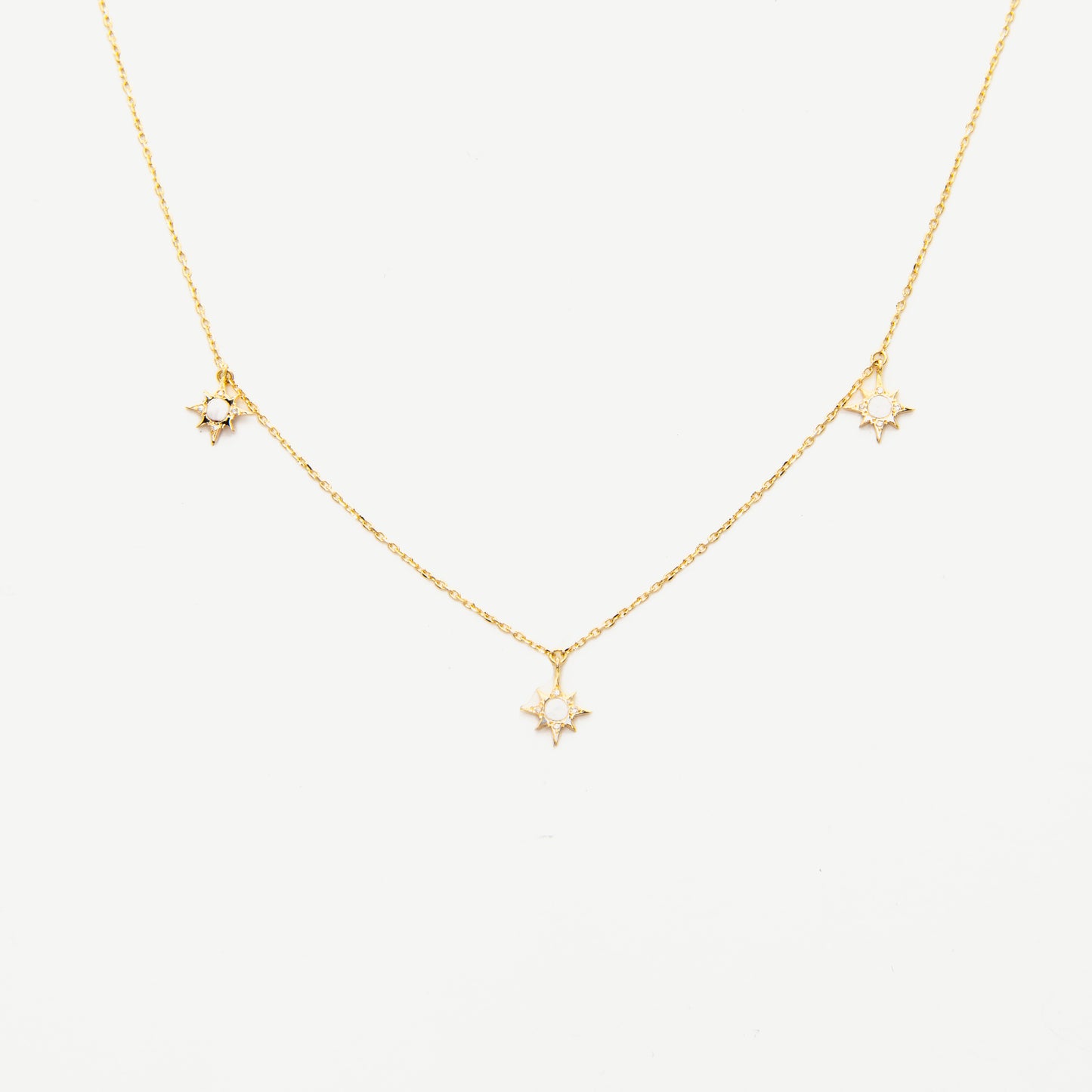 Stardust 3-Star Necklace