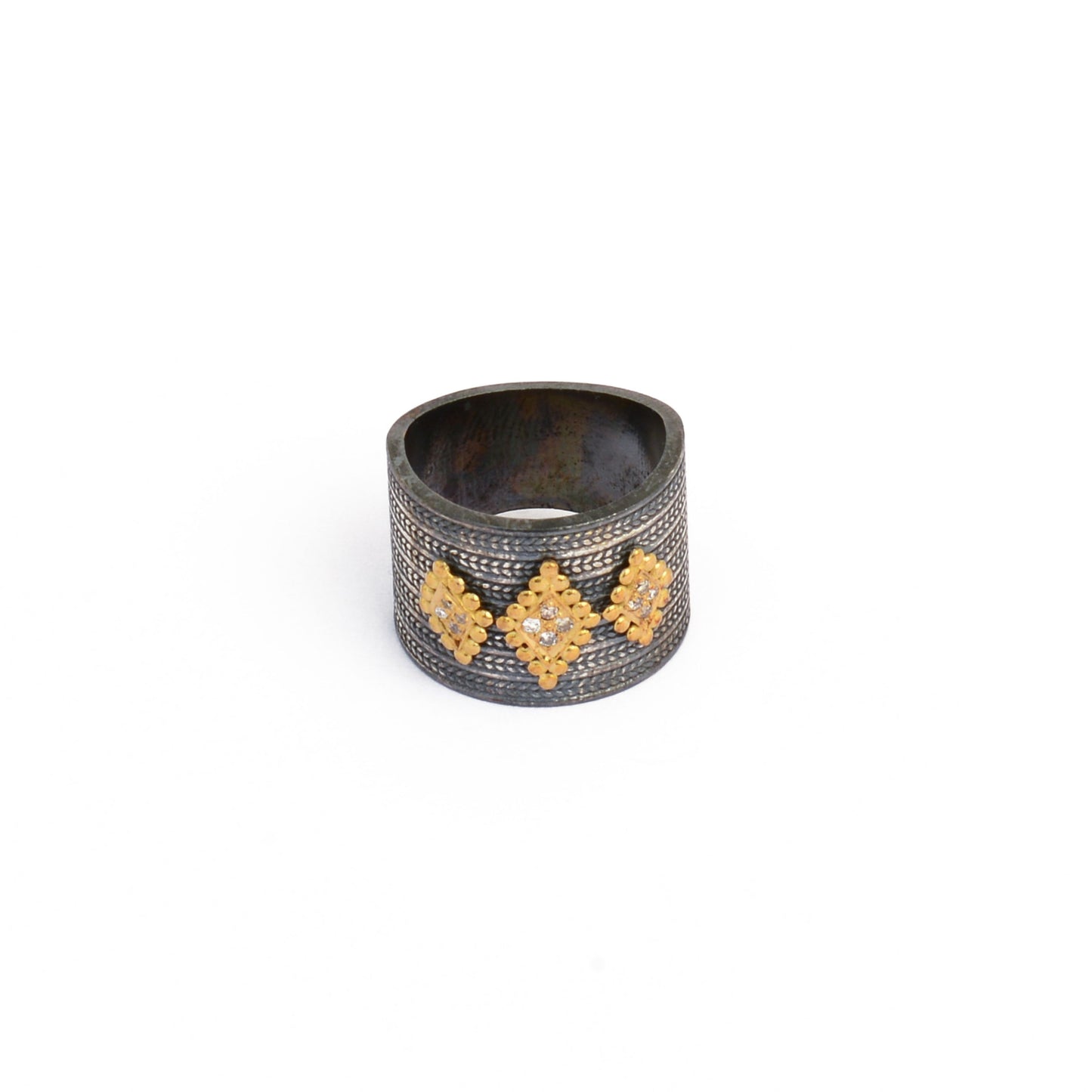 Tribal Band Ring Big